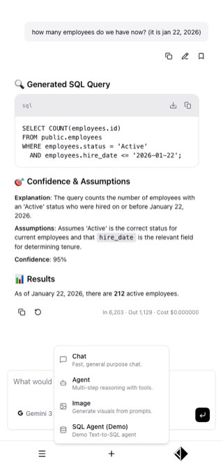 Artefacto41 移动对话界面